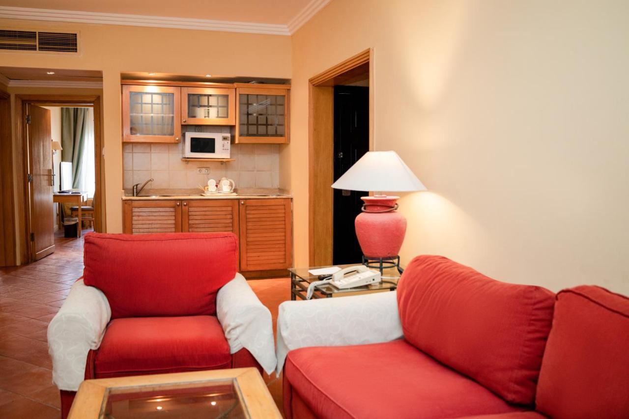 Hotel Sharm Dreams Vacation Club - Aqua Park Exteriér fotografie A living room with a kitchenette